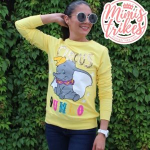 Sudadera Dumbo Amarilla