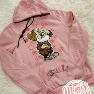 Sudadera Mimistrikes Sneezy afelpada