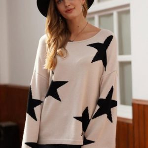 Sueter stars beige