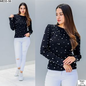 Suéter Roxane negro