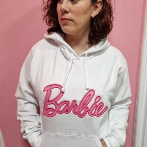 Sudadera Bordada blanca