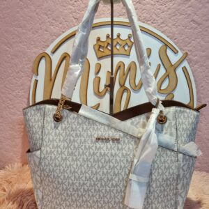 Travel bag Michael Kors para dama monogram vainilla