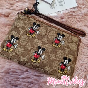 Coach Wristlet Mickey bordado