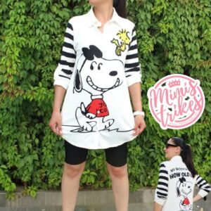 Bluson Snoopy & woodstock