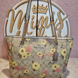 Coach Tote floral