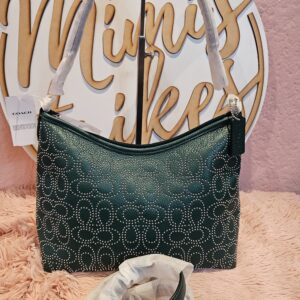 Coach Crossbody Laurel verde esmeralda