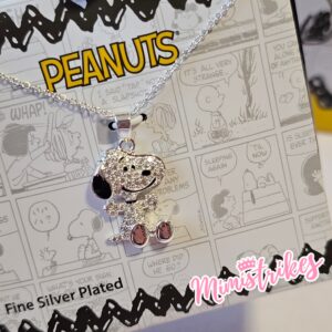 Cadena Snoopy cristales