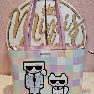 Karl Lagerfeld tote colores