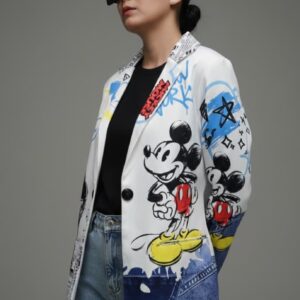 Blazer - Saco Mickey bicolor unitalla