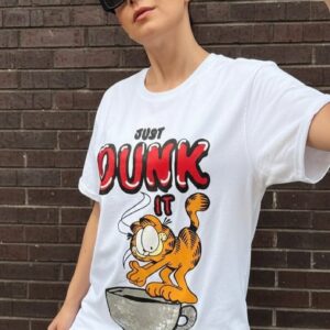 Playera Garfiel coffee