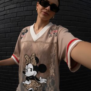 Jersey Minnie encaje unitalla
