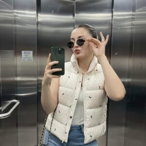 Chaleco Diana blanco